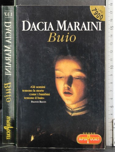 Buio dacia maraini - buio.,