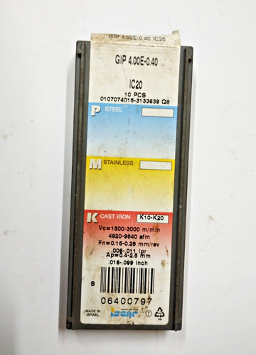 Inserti carburo iscar - 9,