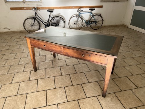 Scrivania legno antica 1900 - scrivania,