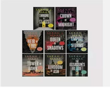 Throne Of Glass 8 book Set by