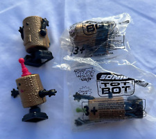 SONIC 1998 Tot Bots Lot 4 Gold Windup Tator Tots Walking Toy Vintage