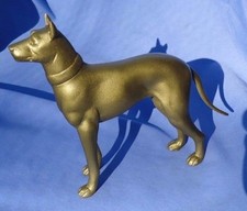 GREAT DANE bronze tone metal