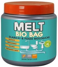 DISGORGANTE MELT BIO BAG BARATTOLO DA 300 GR PER SCARICHI/FOSSE BIOLOGICHE