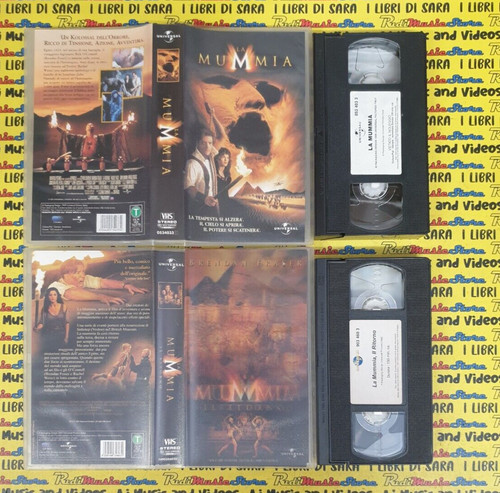 Vhs film mummia 2 il - vhs, la