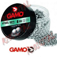 3 CONF PIOMBINI SFERICI STEEL BB'S IC412 CAL 4.5 TIRO SEGNO PER PISTOLA SOFTAIR