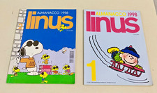 LINUS,LOTTO DI 2 VOLUMI,ALMANACCO LINUS 1998 N°1 + N°2,OTTIMO STATO