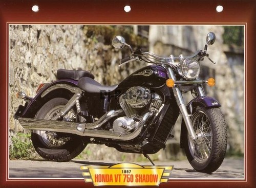 Fiche moto honda 750 - moto, vt