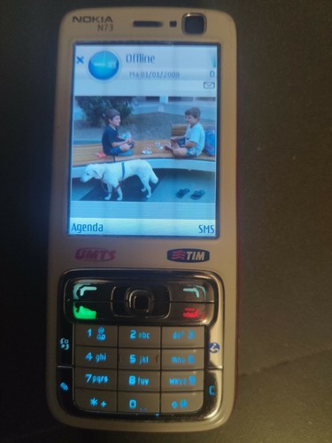 Nokia n73 umts rosso usato - nokia,