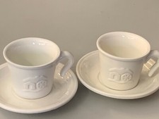 Coppia Di Tazzine Da Caffè Mulino Bianco. 