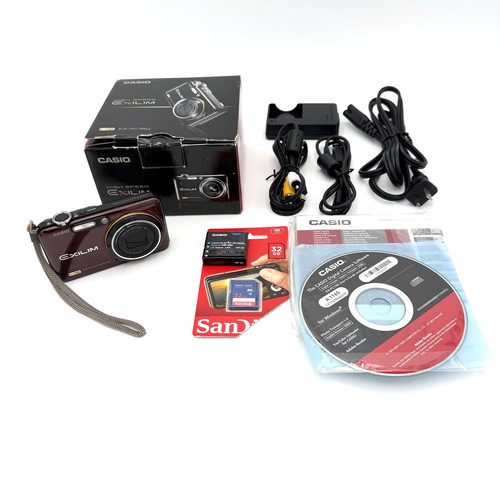 Casio exilim fc150 maroon - exilim, ex-fc150