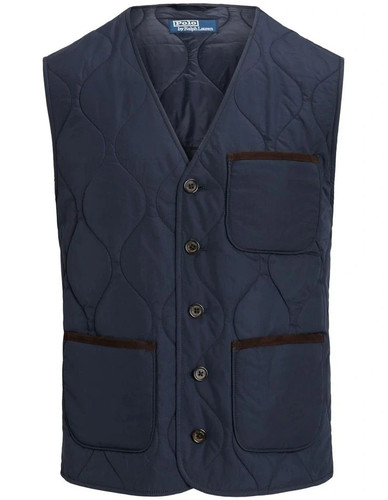 Gilet trapuntato polo ralph - gilet,