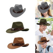 Cappello da cowboy con cintura