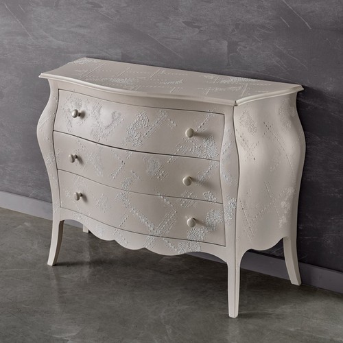 Como bombato con decorazione - como',