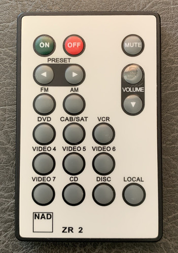 Telecomando originale nad - nad, zr