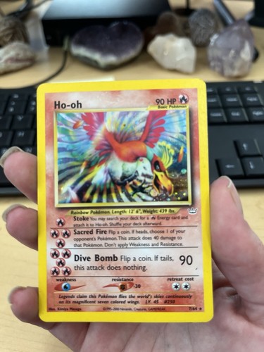 1st 7 64 holo - ho-oh, 7/64