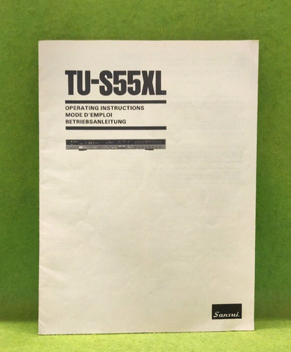 Sansui s55xl stereo fi - tu-s55xl,