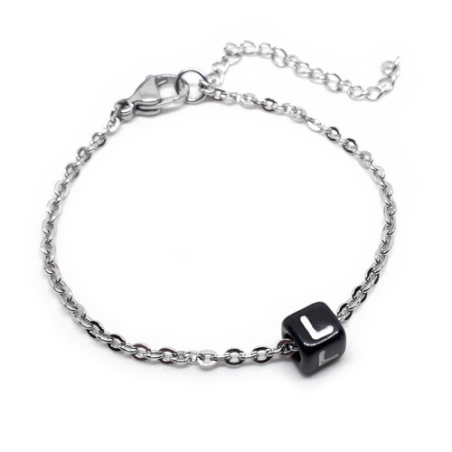 Bracciale acciaio inox con - bracciale,