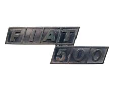 *HH* Fregio Stemma Auto Vintage Fiat 500 Automobile Macchina Car Logo Bomisa 