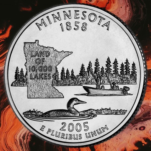 Quarto dollaro minnesota - di,