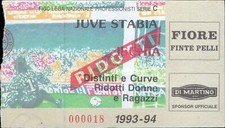 Bl96 biglietto calcio ticket - biglietto,