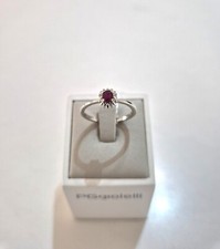 ANELLO SOLITARIO Oro Bianco 18