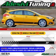 Kit 2 Adesivi Strisce Laterali