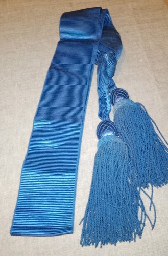 Fascia sciarpa blu - fascia/sciarpa, da