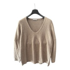 Maglia Golf Marrone Chiaro Luisa Viola TG: L