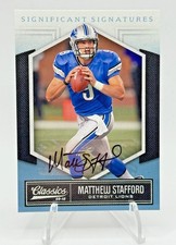 Classics 2010 #33 Matthew Stafford Lions 2° anno AUTO 3/5
