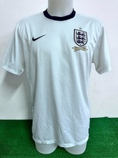 MAGLIA INGHILTERRA NO MATCH WORN SHIRT JERSEY CAMISETA VINTAGE 2012/2014