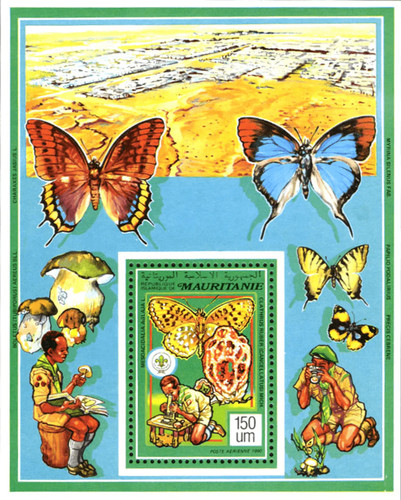 Francobolli mauritania 1991 - mauritania,
