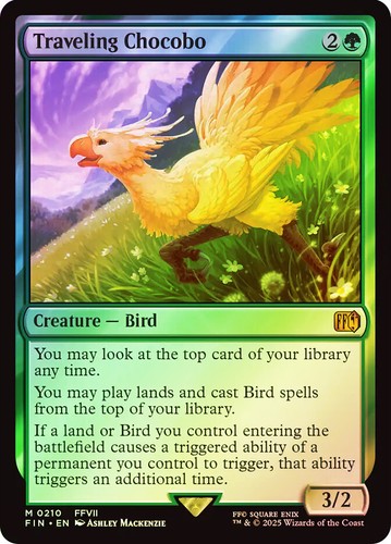 Mtg foil chocobo viaggio - viaggio,