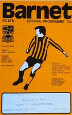 Barnet V Peterborough United -