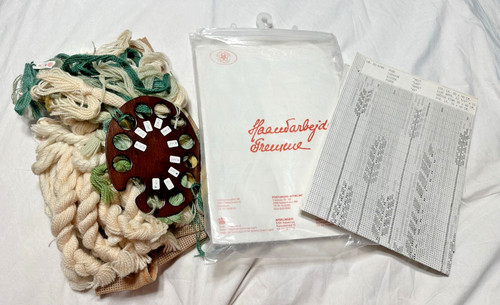 Vintage haandarbejdets fremme - haandarbejdets,