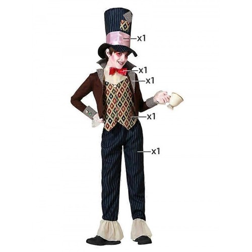 Costume cappellaio matto atosa - costume,