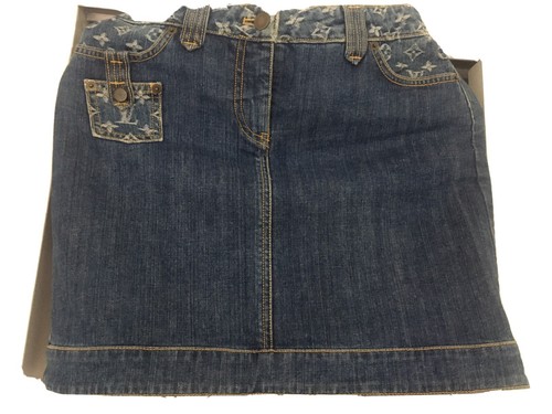 Louis vuitton minigonna denim - louis,