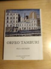 Orfeo Tamburi " Oli e guazzi " galleria Pontevecchio Firenze 1982