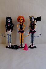 Monster High Doll Mattel 2013 - Fearleading werecats - Go Monster High Team!!!