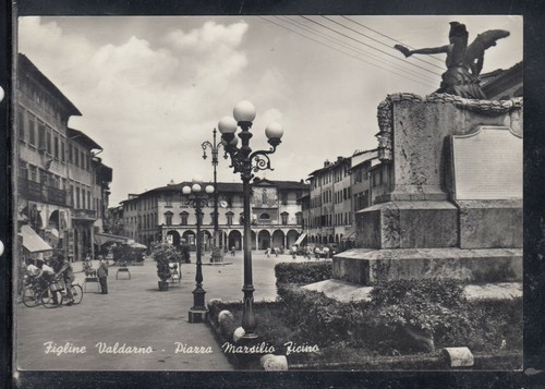 Cartolina figline valdarno - cartolina,