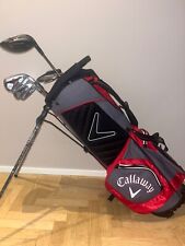 Set mazze da golf Callaway + borsone, maggior parte ancora con plastica 