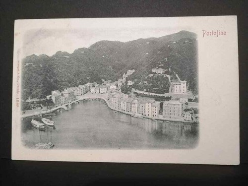 Cartolina portofino panorama - cartolina,