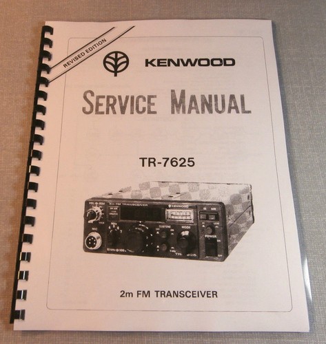 Kenwood 7625 manuale di - tr-7625,