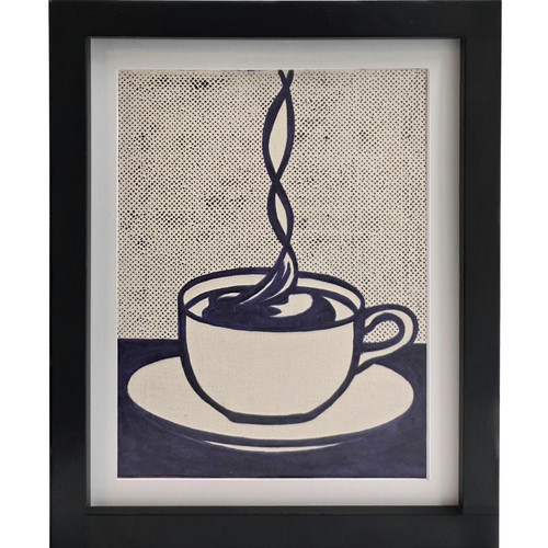 Roy lichtenstein tazza di - lichtenstein, "tazza