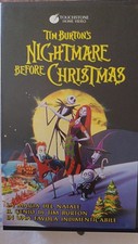 VHS NIGHTMARE BEFORE CHRISTMAS (1993) – Tim Burton, Henry Selick – Touchstone Bu