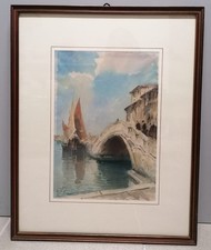 Scorcio lagunare con ponte -