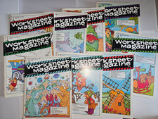 Lot of 10 Worksheet Magazine