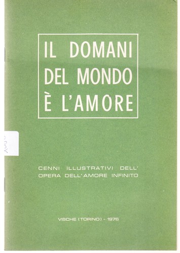 Domani del mondo è - domani,