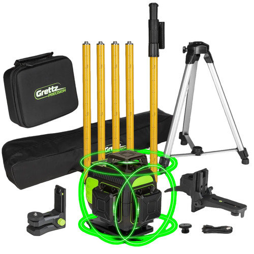Grettz g4d kit - livella, laser