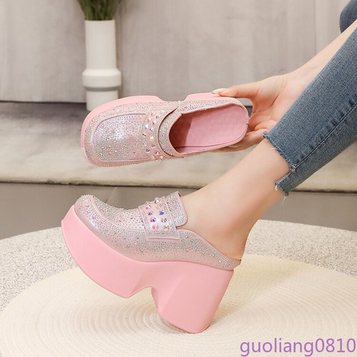 Ciabatta donna strass - , punta