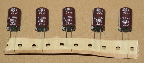 Condensatori 22uf 400v 105 - condensatori,